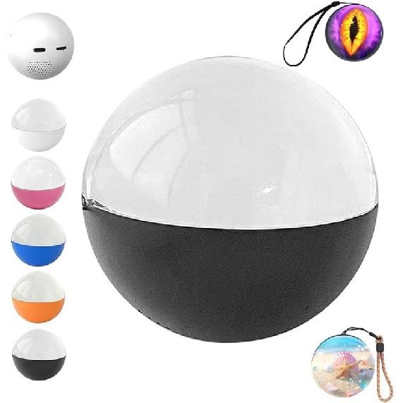 WiFi 3D Crystal Ball Video Player Audio Video Display Electronic Ball Christmas Memory Ball Birthday Gift Souvenir For Family And Friends