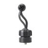 Heavy Duty 17mm Ballhead Phone Mount Adapter 1/4inch Screw Thread Tripod for Flexible Photography Arm Accessories