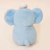 Blue Jiji Elephant Plush - Soothing Cloth Doll for Children's Sleep