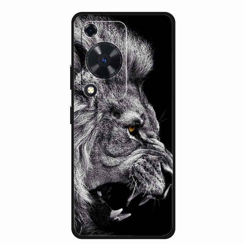 For Huawei Nova Y72 Phone Case Back Animal Cover for Huawei Nova Y72s Silicone Soft TPU Cases NovaY72 s Y 72 s Para Funda Bumper