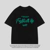 Cotton Short-sleeved T-shirt Women's Loose Original Style New Letter Printing Student T-shirt Ins Women's Fashion