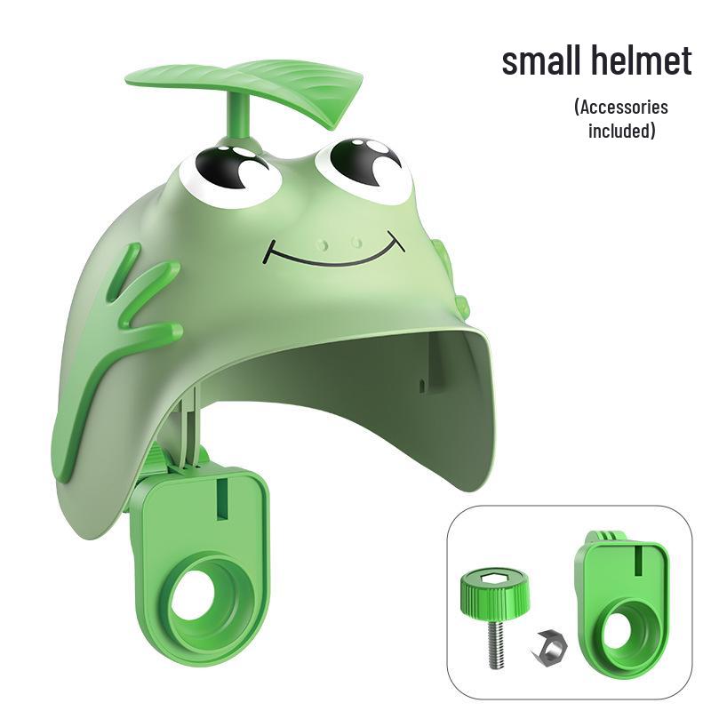 Compact Helmet Phone Holder & Sun/Rain Shield for Scooter/Motorcycle/Bicycle Riders.