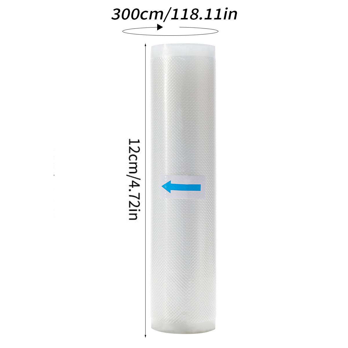 

Один рулон 3-метрового вакуумного пакета для пищевых продуктов, не содержит бисфенол А, семислойный экструдированный пакет для упаковки пищевых продуктов с ромбовидным узором