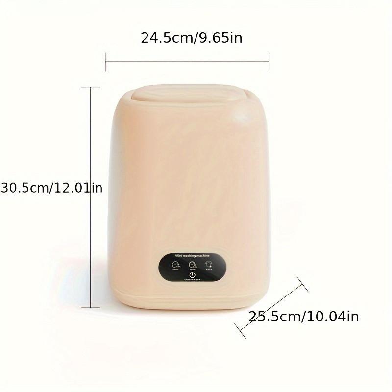 Small Underwear Washing Machine Fully Automatic Mini Electric Washer Portable Dormitory Elution Integration Machine