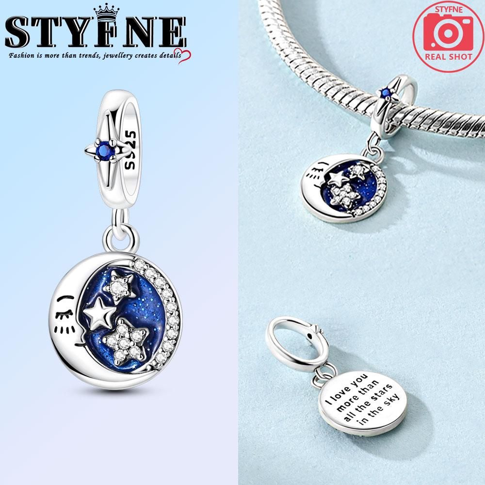 Copper Green Snow Lotus Crooked Heart Four-Leaf Grasspendant Jewelry Fit Original Bracelet For Women Diy Gift