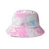 Fashionable Dust Proof Sun Hat Personality Colorful Tie Dyed Fisherman's Hat 2021 Designer Bucket Hats