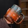 Kiln Oil Bucket Cup Large Capacity Ceramic Mug Creative Coffee Mug