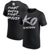 Men's Black Kevin Owens KO The Return T Shirt Printed Sports Quick Dry Tops Daily Casual T Shirts 2026 Men's and Women's T Shirt