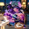 KPop Demon Hunters Print Blanket - Soft & Comfortable, for Bedroom, Travel, Sofa, Home Decoration - Birthday Christmas Gift for Friend