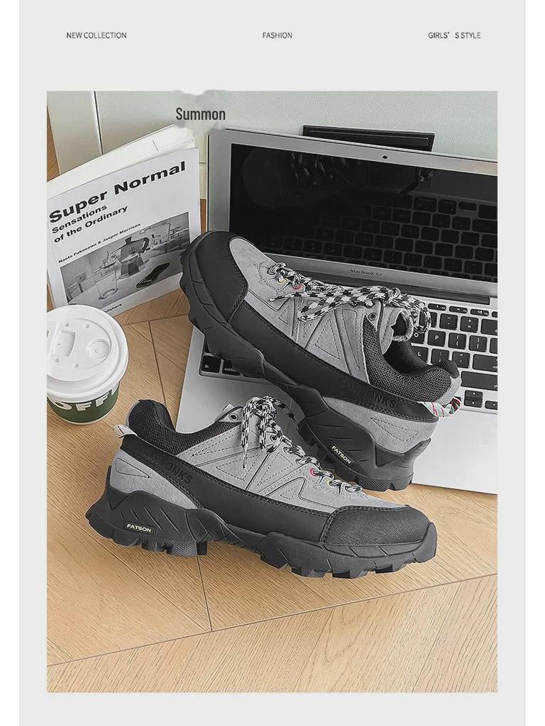 2024 Pantofi de drumeție pentru bărbați de primăvară care măresc înălțimea: Pantofi de sport pentru exterior, respirabili, anti-alunecare, pentru cupluri