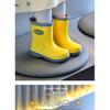 Children's Rain Boots Boys Girls Baby Boys Infant Kindergarten Students Non-Slip Water Shoes Students School Special Rain Boots
