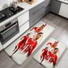 L.F.C. football team Flannel Kitchen Mat Christmas Soft Area Rug Non Slip Floor Carpet Home Decoration