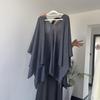 2025 Autumn Tencel Linen Shawl Cardigan: Women's Loose Knit Cape Sweater Jacket