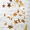 4M Star Garland 7cm 10cm Paper Stars Streamer Glitter Bunting for Birthday Party Decoration Kids Room Decor Baby Shower Supplies 5