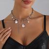 Sexy Babes Love Pearl Necklace Trendy Cool Personality Unique Street Auction Collarbone Chain