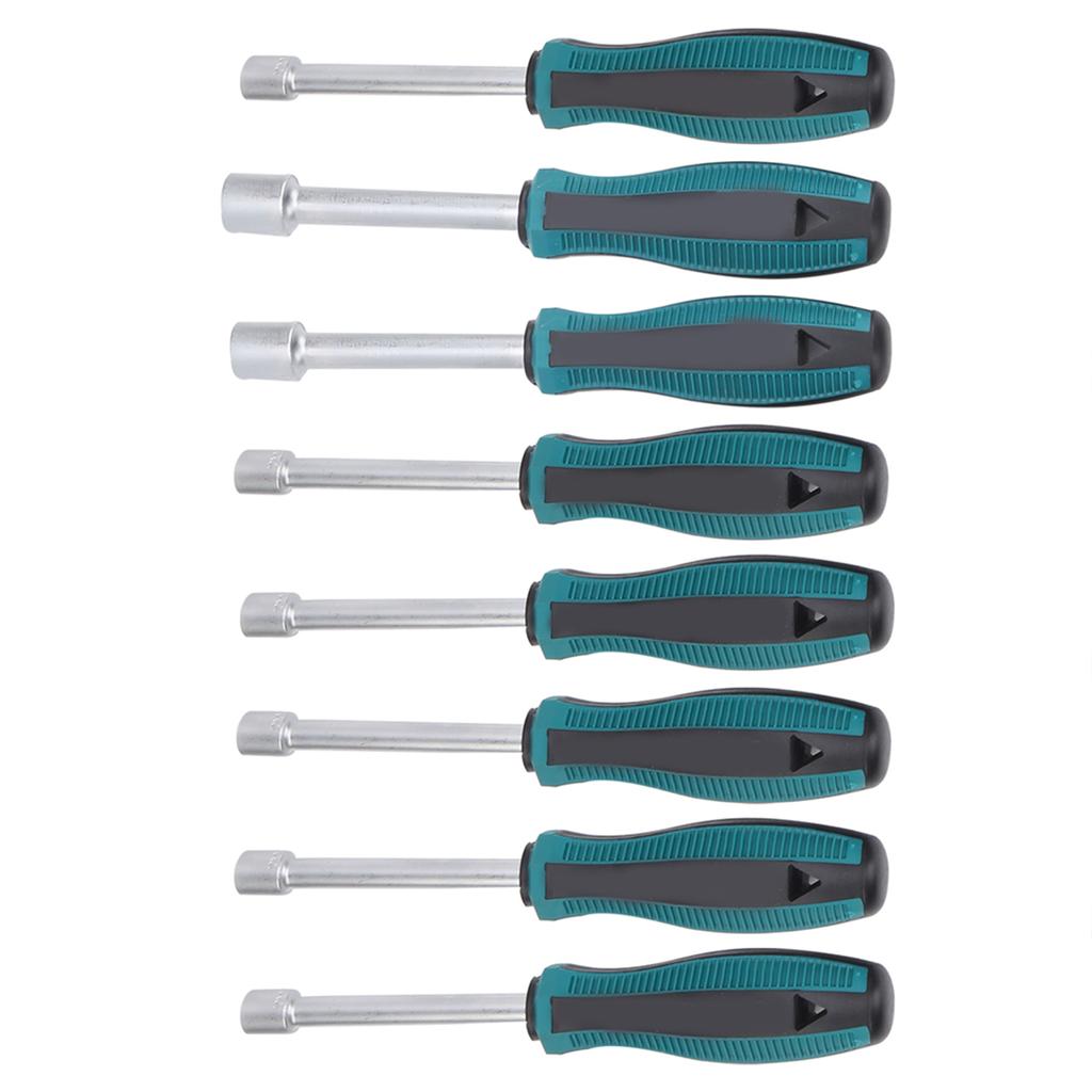 8Pcs set Hex Socket Screw Driver Sleeve Screwdriver Steel NonSlip Handle Hand Tool