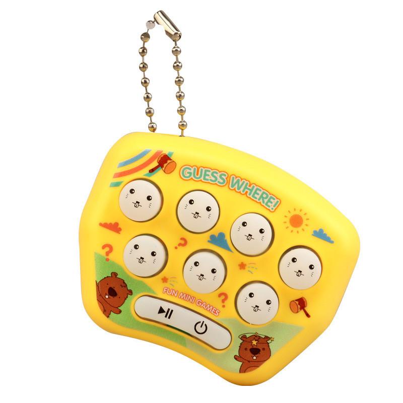 

Міні-гра «Вдари крота» Брелок зі звуковими ефектами Для дітей та зняття стресу