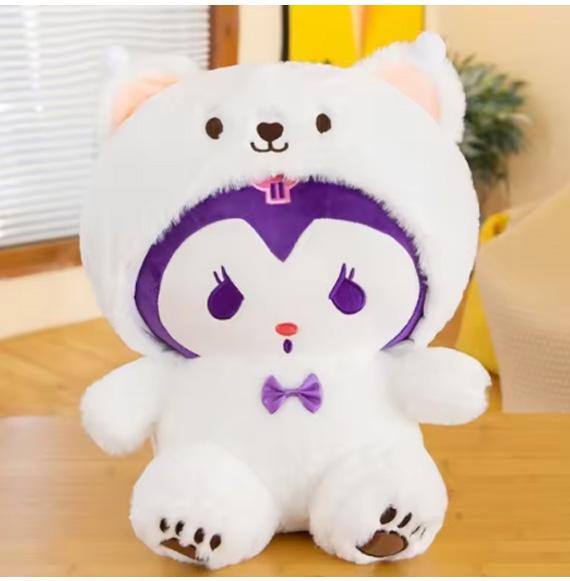 Peluche Sanrio Kawaii Sanrio Kuromi My Melody Cinnamoroll Giocattoli di Peluche Bambola Cuscino Anime Cartone Animato Regali per Bambini Decorazione Stanza Bambole.**