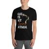 Cat Is My Spirit Animal Funny Gift For Cat Lovers Short-Sleeve Unisex T-Shirt