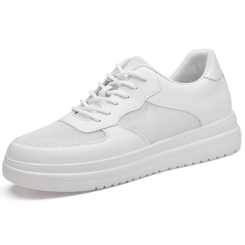889 Men'S Shoes Inner Height-Increasing Board Shoes Platform Muffin White Shoes Spring Low-Top Versatile Sports Shoes Fashion Casual Shoes