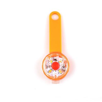 Luminous LED Silicone Dog Pendant: Anti-lost Fluorescent Flashing Charm Tag for Pets