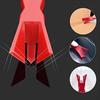 2 Teile/satz Silikon Glas Dichtstoff Removal Tool Kit Abdichten Schaber Form Removal Tool Nützlich für Home Spachtel Kleber Schaufel