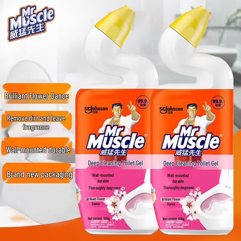 Mr Muscle Brilliant Floral Dance Deep Clean Toilet Gel