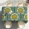 O-Orla Kiely Flower Party Decor Dining Room Home Kitchen Patios Waterproof Stain-Proof Table Cloth