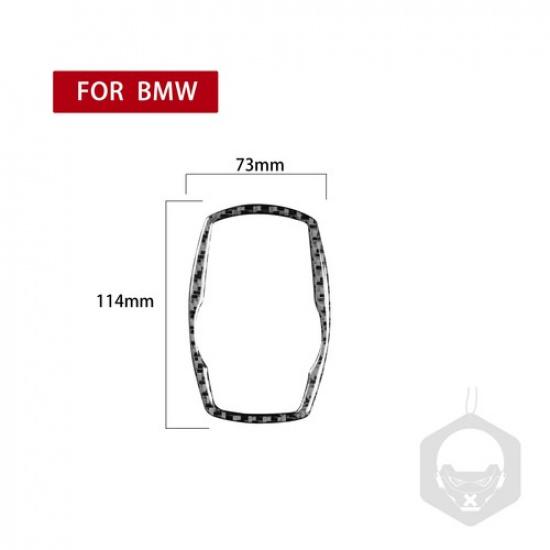 Carbon Fiber Interior Radio Control Cover Trim For BMW 6 Series M6 2008-2010
