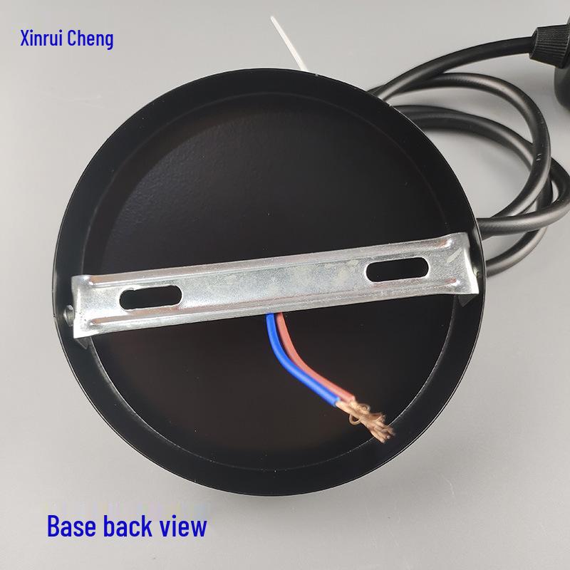 E27 Screw Base Lamp Holder with Ceiling Plate and Power Cord for DIY Hanging Lanterns