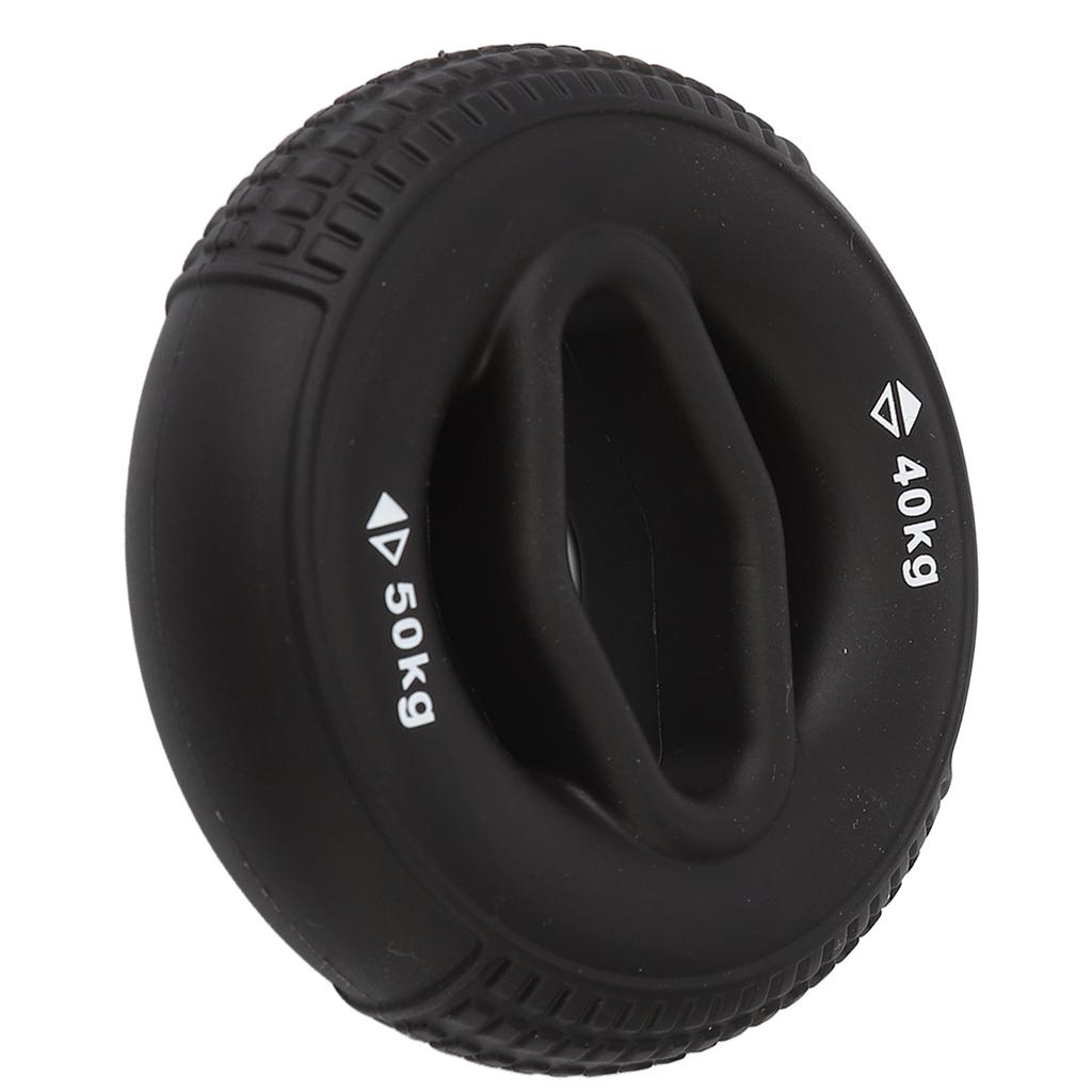 Hand Grip Strengthener Coffee Black 40 to 50KG Anti Slip Grip Trainer Silicone Rings for Stress Relief
