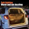 Tira de Luz LED para Maletero de Coche Detección Automática Iluminación de Maletero de Alto Brillo Luz Ambiental Decoración Interior Tira de Luces de Portón Trasero Universal para SUV/MPV