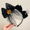 Halloween Headband Unique Design Prank Popular Cute Clothing Accessories Vintage Mesh Hair Accessories Comfortable To Wear