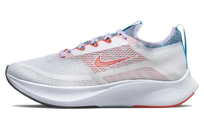 Nike Zoom Fly 4 White Orange Lilac Women s CT2401-100 36.5