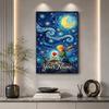 Little Prince Personalized Name Round Diamond Painting Kit Diamond Embroidery Painting Rhinestones Mosaic Frameless Handwork Decoration Arts