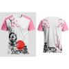 Maglia da Calcio da Uomo Stile Samurai Giapponese Girocollo Comodo Top Sportivo per Calcio Basket Pallavolo Allenamento Regalo Top