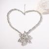 New Design Sense, Wind Flower Shape Alloy Necklace Fashion Niche Design Metal Sense Women's Necklace