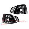 2PCS Front Bumper Fog Light Cover Grille 8W6807682T3Q7 Fit S5 2020-2023
