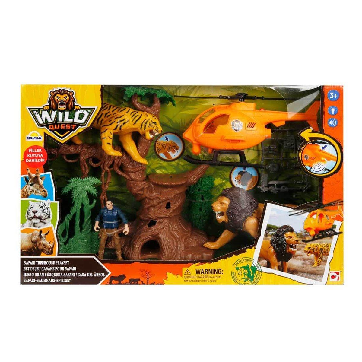 

49205 Игровой набор Wild Quest Safari со звуком и светом