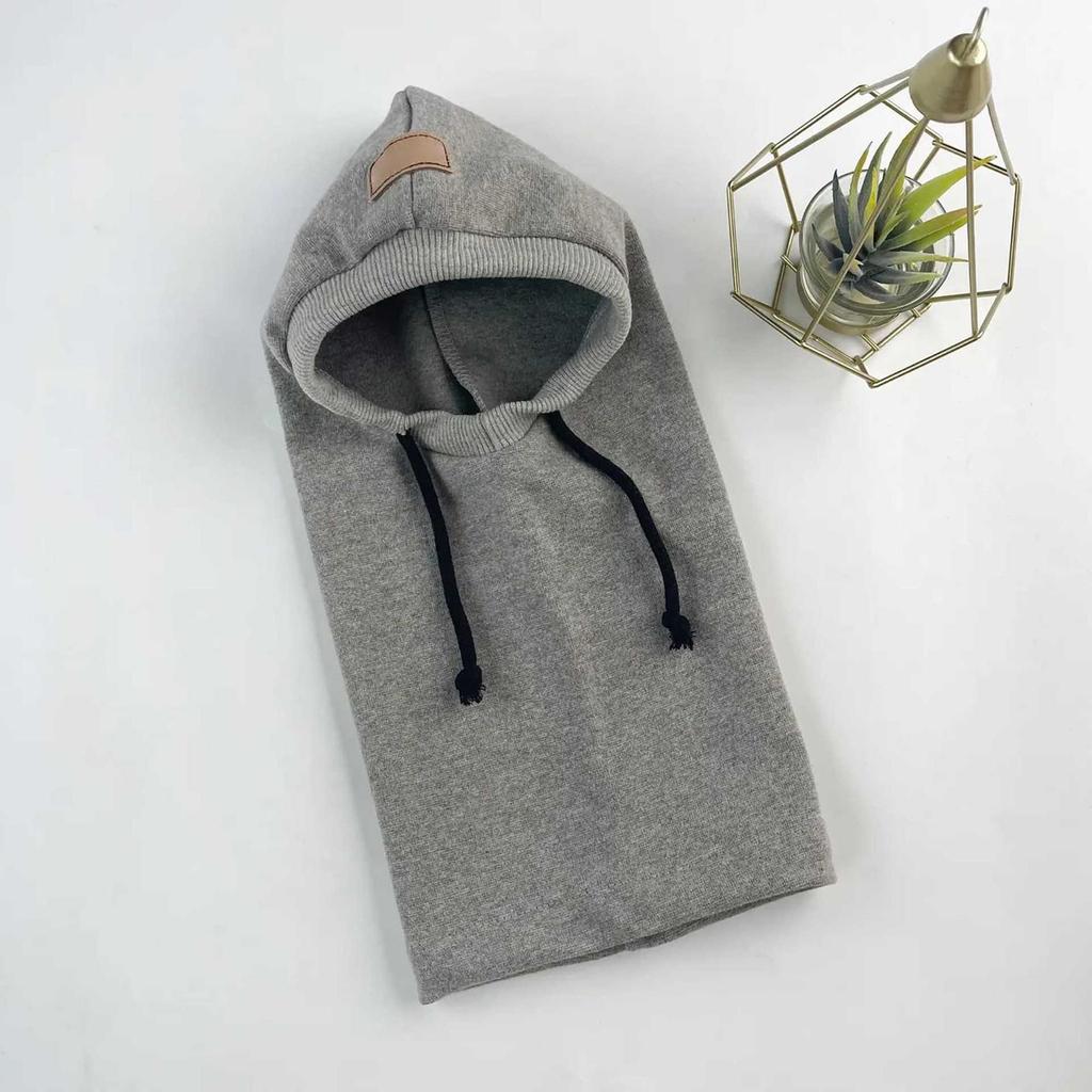 Pet Ear Muffs Dogs Snood Noise Protection Neck Ears Warmer Hat Hoodie Windproof Head Wrap for Medium Large Dogs