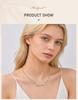 Personalized Name Necklace Silver Color Stainless Steel Custom Pendant Engraved Jewelry Tarnish Resistant for Women