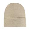Custom Plain Knit Beanie Soft Winter Hat with 58 Colors Ready Stock Embroidery Logo
