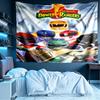 Mighty Morphin Power Rangers Print Tapestry, Lightweight Wall Hanging, for Bedroom, Dorm, Living Room, Home Art Decor - Birthday Christmas Gift for Fr
