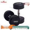 Jingwei Men's Rubber Coated Dumbbell Set