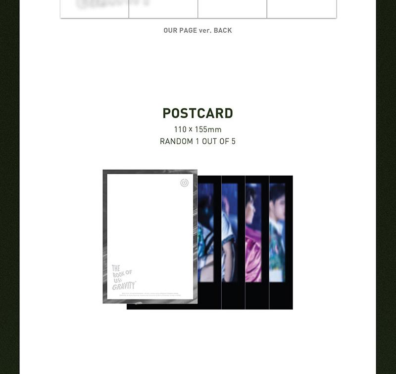 DAY6 [The Book of Us : Gravity] 5th Mini Album (2019)