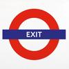 Transport For London Exit Wooden Block