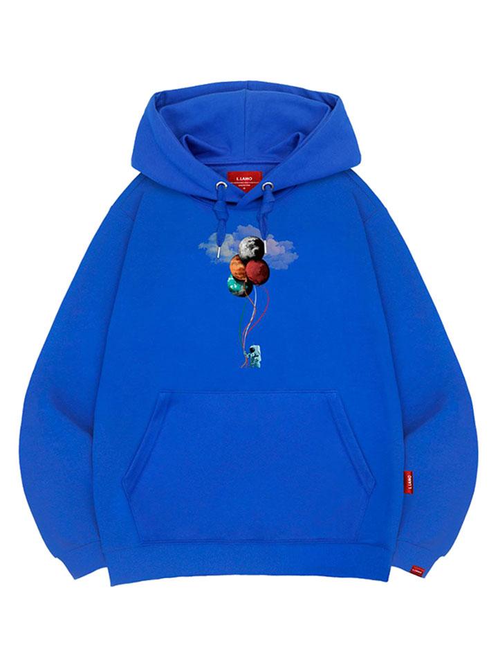Planet T Hoodie Unisex Big Size M~4Xl