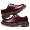 Low-top Small Leather Shoes Men's Genuine Leather British Style Large Size Short Boots Round Head Men's and Women's Casual Tooling Shoes
