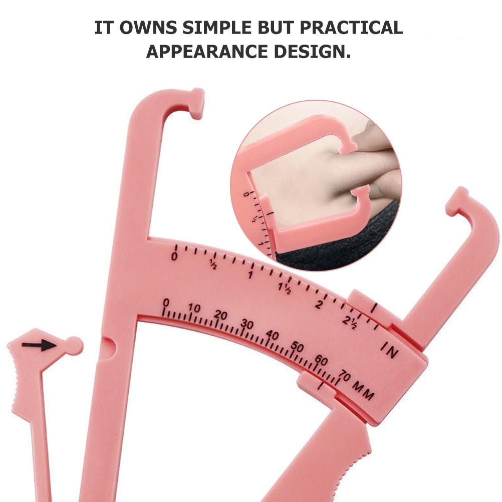 1 Set Body Caliper and Measuring Tape Accurate Health Management Tool Easy Read Inch Millimeter Markers Home Use
