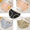 5 PCS Female Student Korean Version Japanese Style Sexy Cute Sweet Large Size Mid-waist Briefs